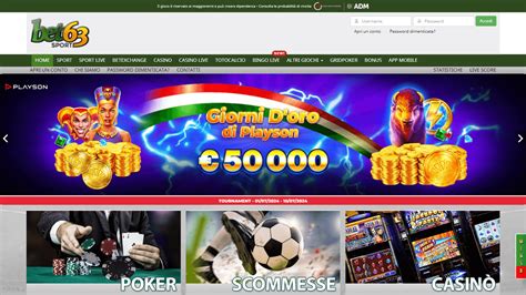 bet63sport|Bet63sport.it .